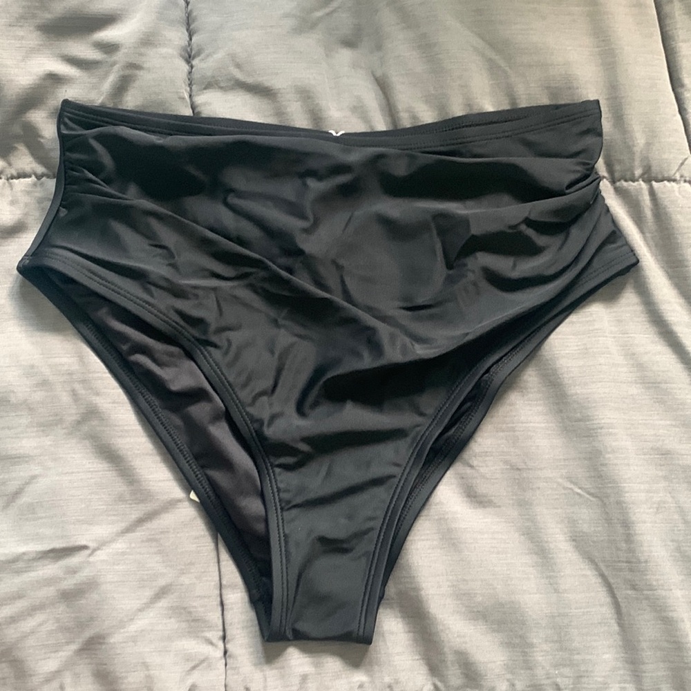 High waisted bikini bottom